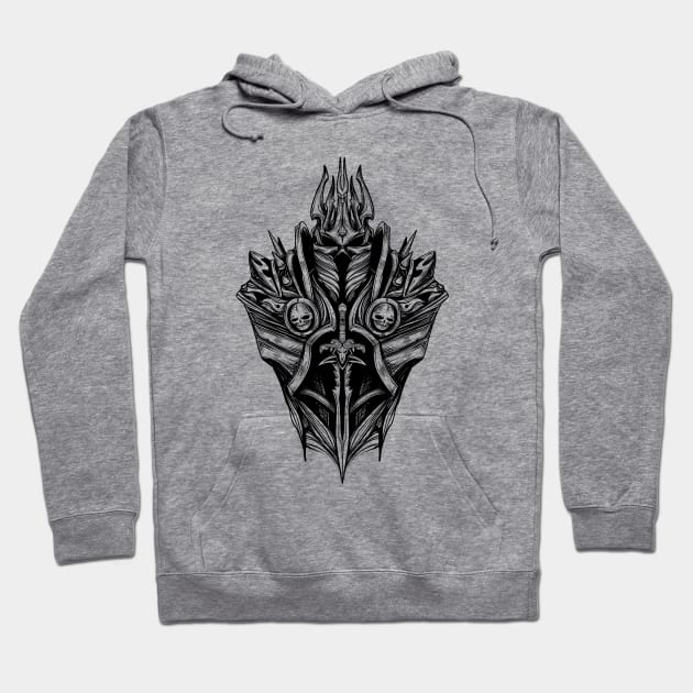 Knight of the Silver Hand Hoodie by DeadDread